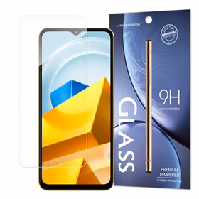 Apsauginis stiklas Xiaomi Poco M5 grūdintas stiklas 9H kietumo (pakuotė - vokas)