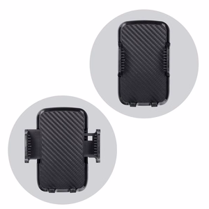 FORCELL F-GRIP Carbon HT1 automobilio laikiklis priekinio stiklo / prietaisų skydelio juodas