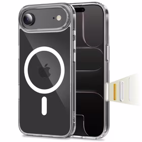 Tech-Protect Flexair Hybrid CC MagSafe dėklas iPhone Air skaidrus