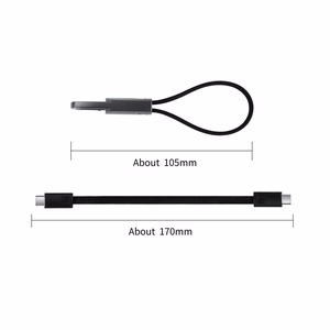 Tech-Protect Ultraboost DNA laidas su pakabuku USB-C PD 60W / 3A - pilkas