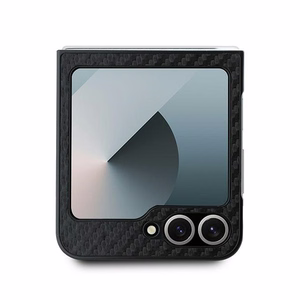 BMW Carbon Tricolor dėklas telefonui Samsung Galaxy Z Flip 6 - juodas