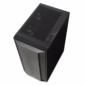 iBox CETUS 906 Midi Tower juodas kompiuterio korpusas