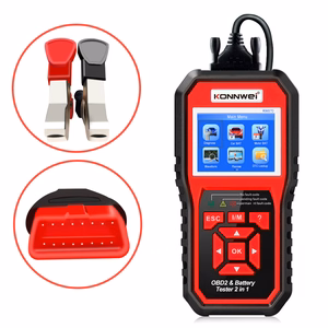 Konnwei KW870 OBD2 diagnostinis skeneris ir akumuliatorių testeris