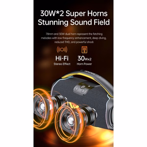 Bluetooth portable speakers Awei KA16 60W black