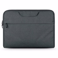 Tech-Protect Briefcase 15–16'' nešiojamojo kompiuterio krepšys - tamsiai pilkas