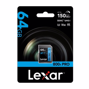 Lexar SDXC 64GB UHS-I atminties kortelė