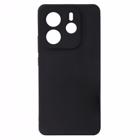 Matinis TPU dėklas for Xiaomi Redmi Note 14 5G (Global) juodas