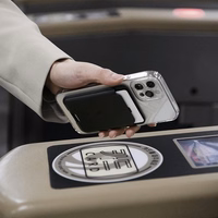 Spigen Valentinus Magnetinė piniginė su MagSafe - juoda