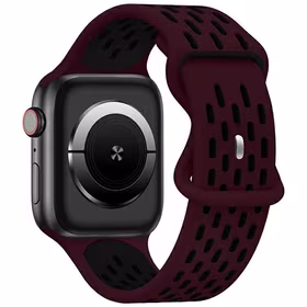 Beline Dirželis Apple Watch New Sport Silicone 42/44/45/49mm bordo/juodas