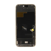 Mecanico Soft OLED ekranas Incell iPhone 15 Pro su rėmu (Support IC Transplant) - juodas