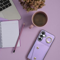 Dėklas telefonui (m) WONDER skirtas SAMSUNG A35 5G - violetinis