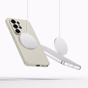 Tech-Protect Silikoninis MagSafe Dėklas for Samsung Galaxy S26 Ultra - smėlinis