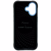 Nimmy Cool&Cute 2.0 vilko dėklas telefonui iPhone 17 - juodas