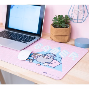 Pusheen XXL žaidimų stalo kilimėlis, 80 × 35 cm