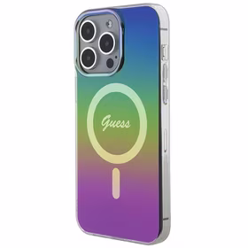 Guess IML Vaivorykštinis Magnetinis dėklas telefonui iPhone 15 Pro Max 6.7" - įvairiaspalvis