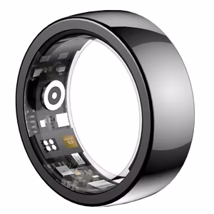 Riversong išmanusis ring Trinity juodas SR01 size 7 diameter inside 17mm