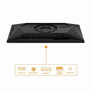 AOC G4 25G4SXU kompiuterio monitorius 62.2 cm (24.5") 1920 x 1080 pikselių Full HD LED juodas, pilkas
