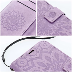 MEZZO Knygutė dėklas for XIAOMI Redmi Note 15 PRO PLUS 5G mandala violetinis