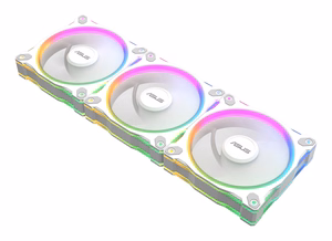 ASUS Prime MR120 Fan ARGB Reverse White 3in1 Kompiuterio korpusui Ventiliatorius 12 cm Balta 3 vnt
