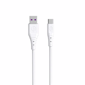 Dudao kabelis USB - USB Type C 6A kabelis 1 m baltas (TGL3T)