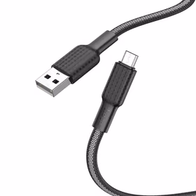 Kabelis USB-A į Micro USB Hoco 2,4A 1 m X69 - juodas/baltas