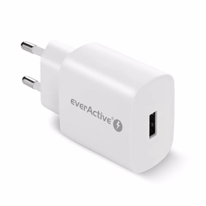 Tinklo įkroviklis 1× USB Quick Charge 3.0 18 W, baltas