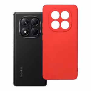 Чехол для Xiaomi Redmi Note 14 PRO 5G Soft красный