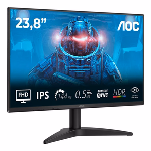 AOC 24B36X kompiuterio monitorius 60.5 cm (23.8") 1920 x 1080 pikselių Full HD LED juodas