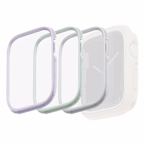 Рамка для чехла Uniq Moduo 3 в 1 для Apple Watch 4/5/6/7/8/SE/SE2 40/41 мм - шалфей, сирень, белый