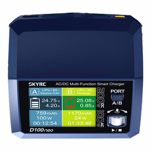 „SkyRC D100neo“ įkroviklis