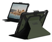 UAG Metropolis SE dėklas su Apple Pencil laikikliu, skirtas iPad 10.9" (10 kartos) – alyvuogių