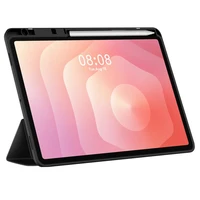 Tech-Protect SmartCase Pen dėklas planšetei Samsung Galaxy Tab S11 11.0 X730 / X736 - juodas