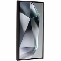 Audi Sintetinės odos Magnetinis dėklas telefonui S24 Ultra S928 juodas/juodas kietas dėklas AU-TPUPCMS24U-Q5/D1-BK