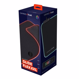 Trust GXT 764 Glide-Flex XXL Žaidimo pelės padėkliukas Juoda