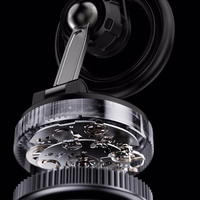 Dudao F24X MagSafe Compatible Car Holder with Suction Cup - Juodas