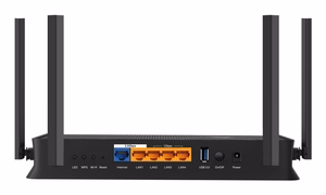 TP-Link Archer BE230 belaidis maršrutizatorius 2.5 Gigabit Ethernet Dviguba juosta (2,4 GHz / 5 GHz) Juoda