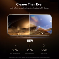 ESR UltraFit Armorite Pro grūdintas stiklas iPhone 17 Pro - skaidrus