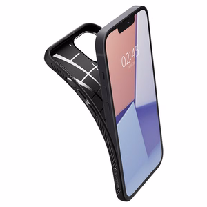Spigen Liquid Air Чехол для iPhone 13 mini матовый чёрный