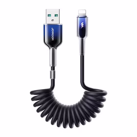 USB-A - Lightning kabelis Joyroom S-A43 1.5m juodas