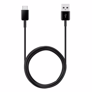 USB kabelis Samsung EP-DG930MBEGWW Type-C 1.5m 2vnt. juodas