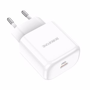 Įkroviklis Borofone BN3 20W USB-C baltas