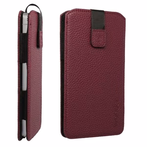 WONDER Flexi Pouch Case (Size XL) for Iphone 17 Air, iPhone 16 Plus/Samsung S26 Plus/S25 Plus/A56/A55/A54/Xiaomi 15/14/13T Pro/13T/Oppo Find X8/Find X7/Reno 12 Pro/Vivo X200/X100/V40 Pro/Motorola Edge 50 Pro/Edge 50/Edge 30 Fusion burgundy