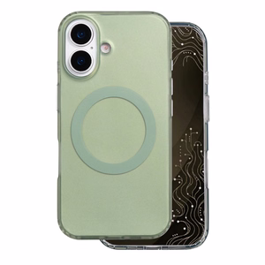 Tecto Shield Mistiq Mag dėklas, skirtas iPhone 16 6,1", alyvuogių spalvos