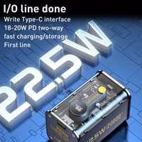 Išorinė baterija WK Design "WP-337" juodas 20000mAh (PD 20W / QC3.0 22.5W)