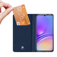 DUX DUCIS piniginės tipo dėklas SKIN PRO telefonui SAMSUNG A06 5G mėlynas