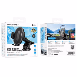 Automobilinis telefono laikiklis Borofone BH134 (dashboard) juodas