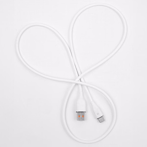 "Forever" kabelis USB - USB-C 1,0 m 6A baltas