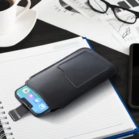 ROYAL - Odinė universali diržo kišenė / juoda - Dydis 3XL - HUAWEI MATE 20X