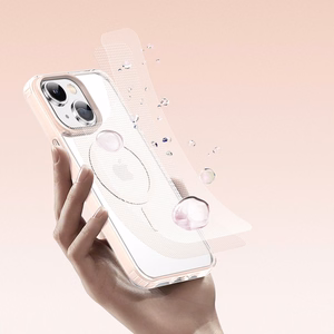 Dux Ducis Clin2 чехол для iPhone 14 Plus магнитный MagSafe розовый