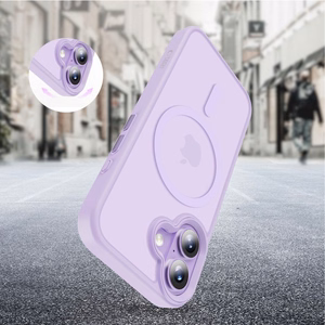 Tech-Protect MagMat MagSafe dėklas iPhone 17 violetinis